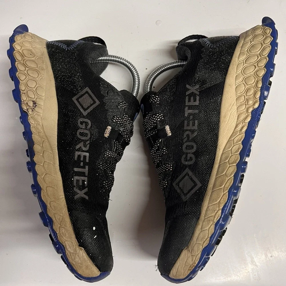 New Balance Fresh Foam x Hierro v7 GORE-TEX Black Blue Men's 8.5 Trail‎ Shoes